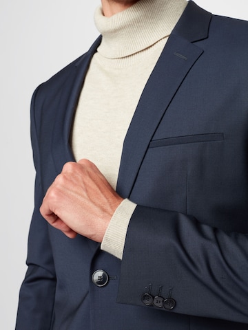 HUGO Slimfit Anzug 'Arti/Hesten212X' in Blau