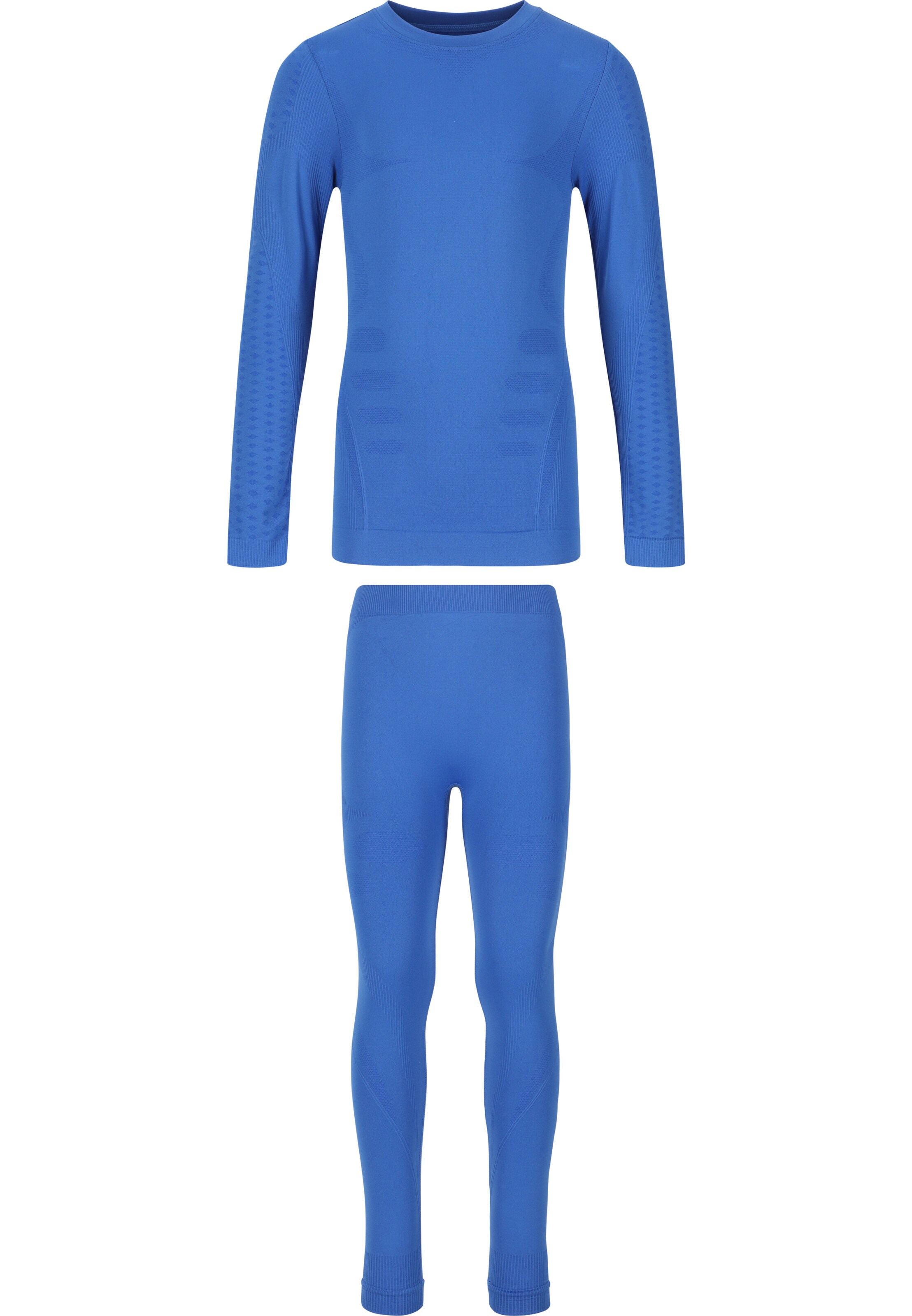ZigZag Funktionswäsche-Set 'Gualala' in Blau: Vorderseite