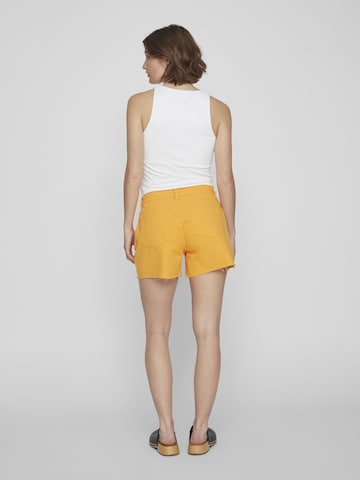 VILA Regular Jeans 'Maura' in Orange