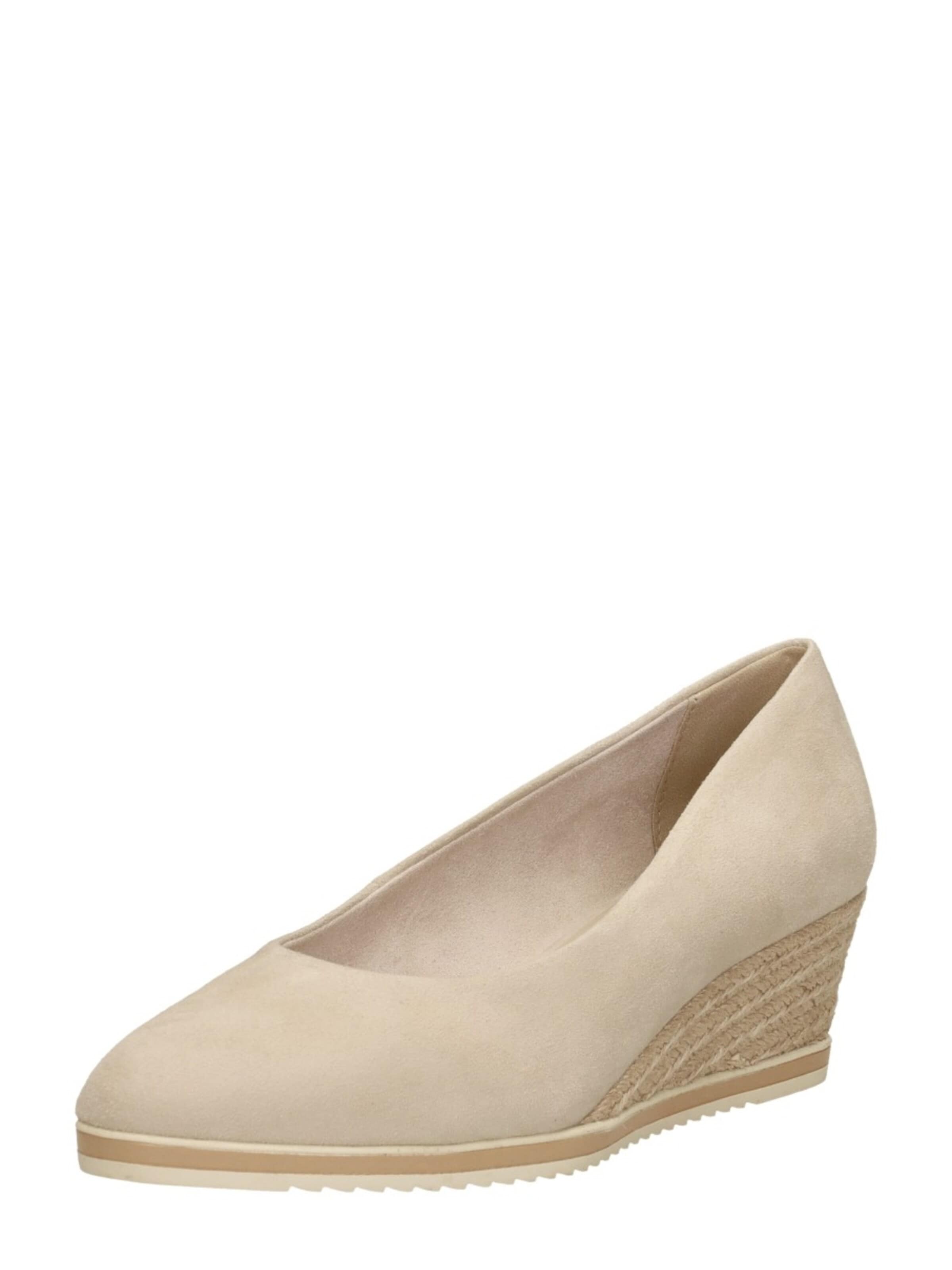 Tamaris Pumps 'Sleehak' in Beige