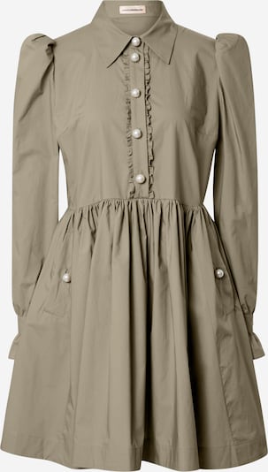 Custommade Kleid 'Lila' in oliv, Produktansicht