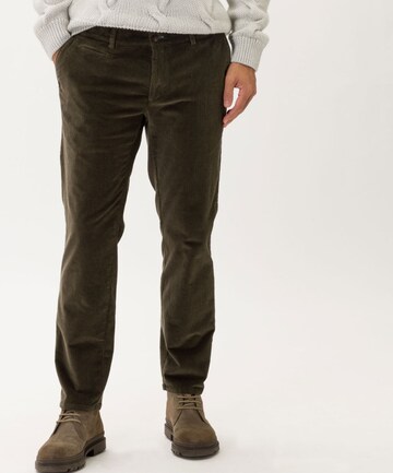 BRAX Regular Pants 'Fabio' in Green: front