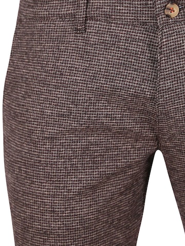 Suitable Regular Chino Pants 'Pico' in Brown
