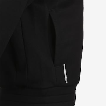 PUMA Athletic Zip-Up Hoodie in Black