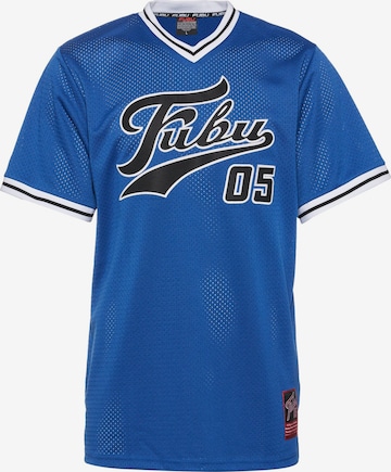 FUBU T-Shirt 'Varsity' in Blau: predná strana
