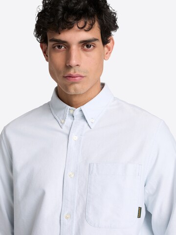 Tricou 'Solid Oxford' de la TIMBERLAND pe albastru