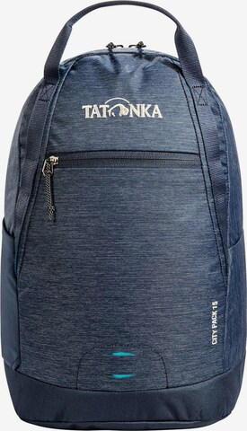 Zaino 'City Pack 15' di TATONKA in blu: frontale