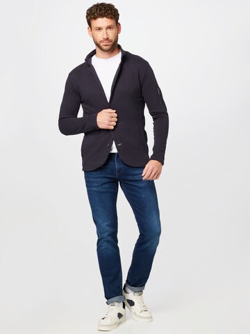 Key Largo Regular Fit Blazer 'BOMBAY' i blå