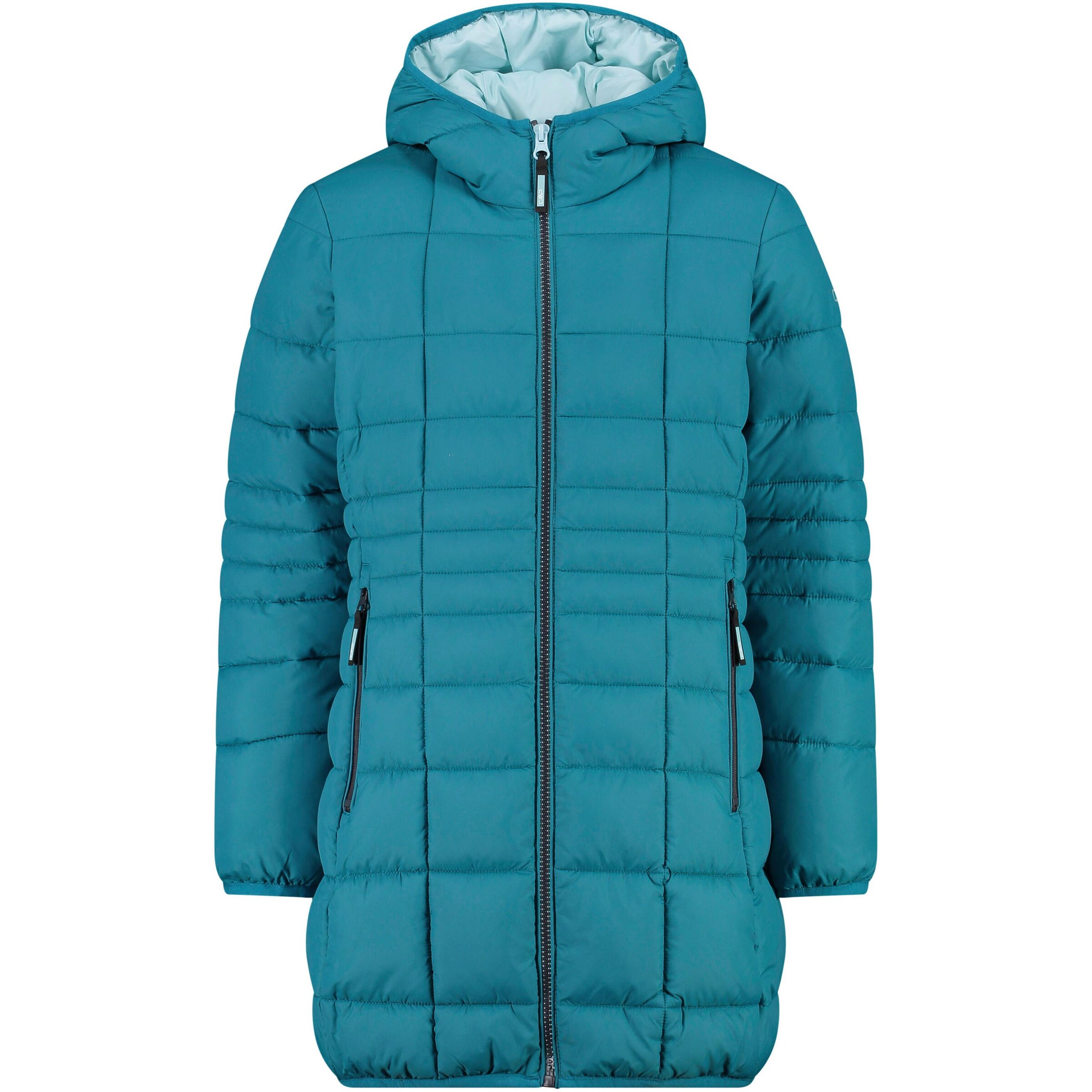 CMP Coat in Blue: front