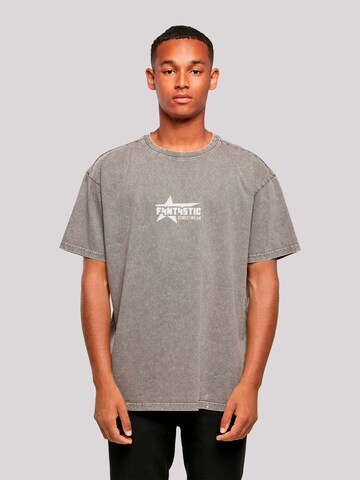 F4NT4STIC Shirt 'Valentines Streetwear' in Grijs