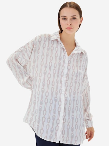 Chemisier Bigdart en blanc