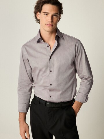 Slim fit Camicia di Next in marrone: frontale