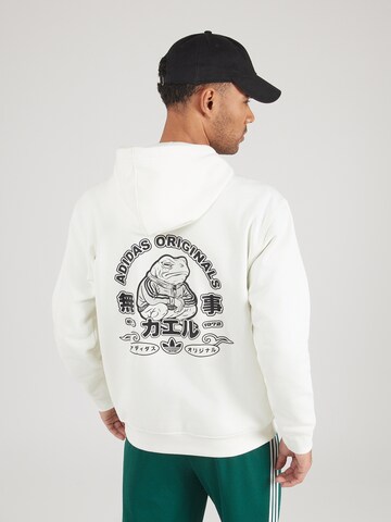 ADIDAS ORIGINALS - Sweatshirt 'FROG' em branco: frente
