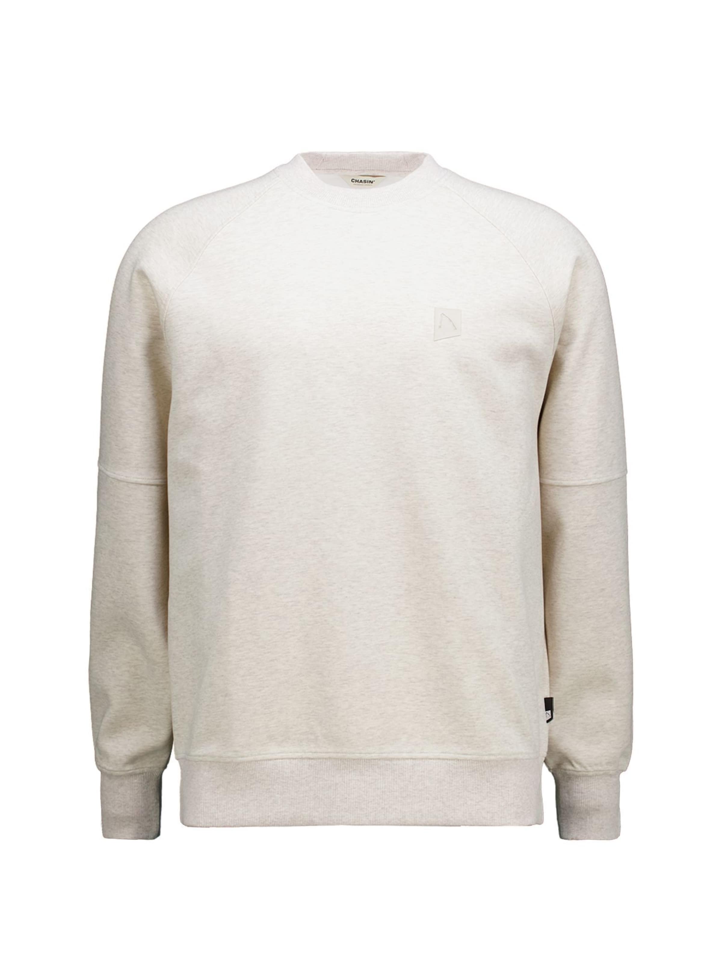 Sweat-shirt ' Core AIR' CHASIN' en beige : devant