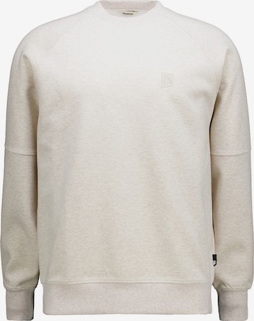 CHASIN' Sweatshirt ' Core AIR' in Beige: voorkant