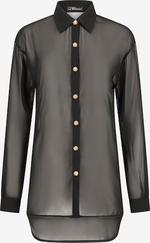 T-shirt 'LARA' La Michaux en noir : devant