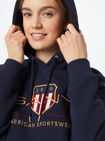 GANT - Sweatshirt 'ARCHIVE' em azul