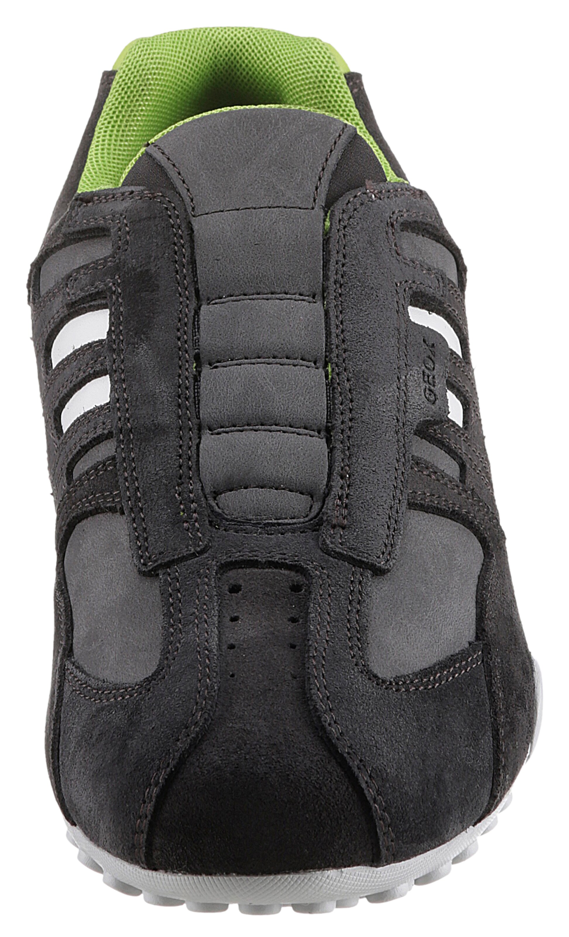 GEOX Slip On 'Snake' in Schwarz