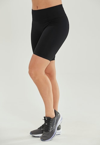 ENDURANCE Skinny Workout Pants 'Maidon' in Black