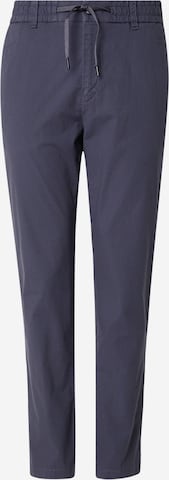 BOSS Tapered Housut värissä sininen: etupuoli