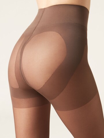 CALZEDONIA Strumpfhose 'Mid Sculpt' in Braun