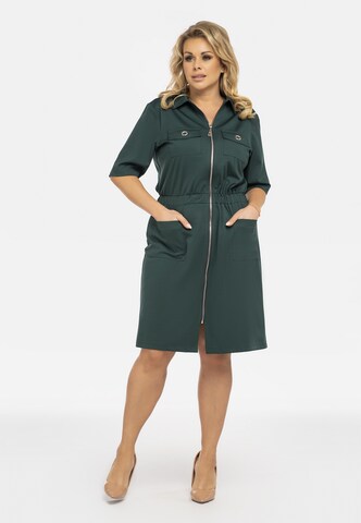 Robe 'Ursula' Karko en vert : devant