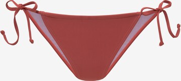 LASCANA Bikini hlačke | rdeča barva