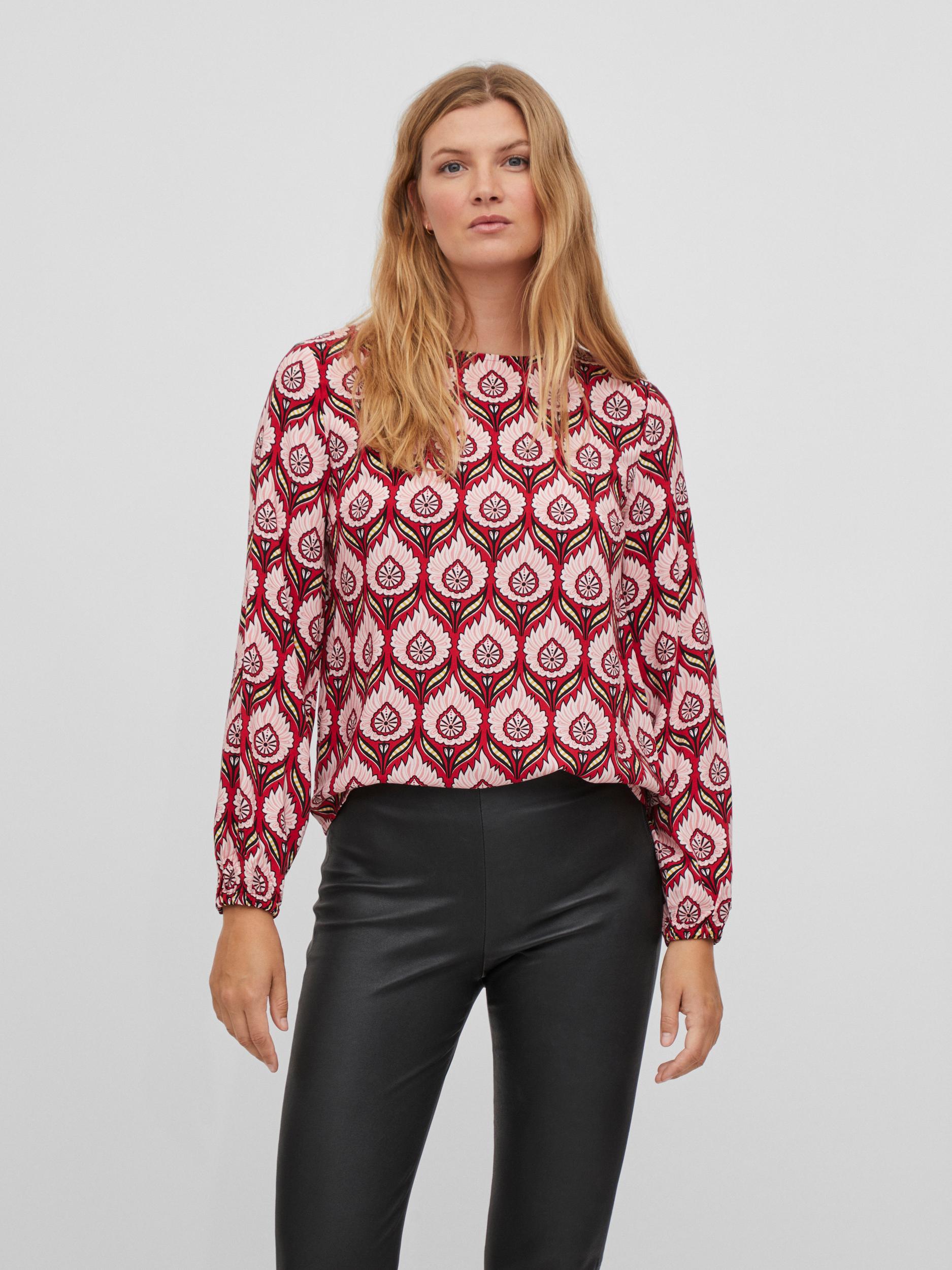 VILA Blouse 'LISE' in Red: front