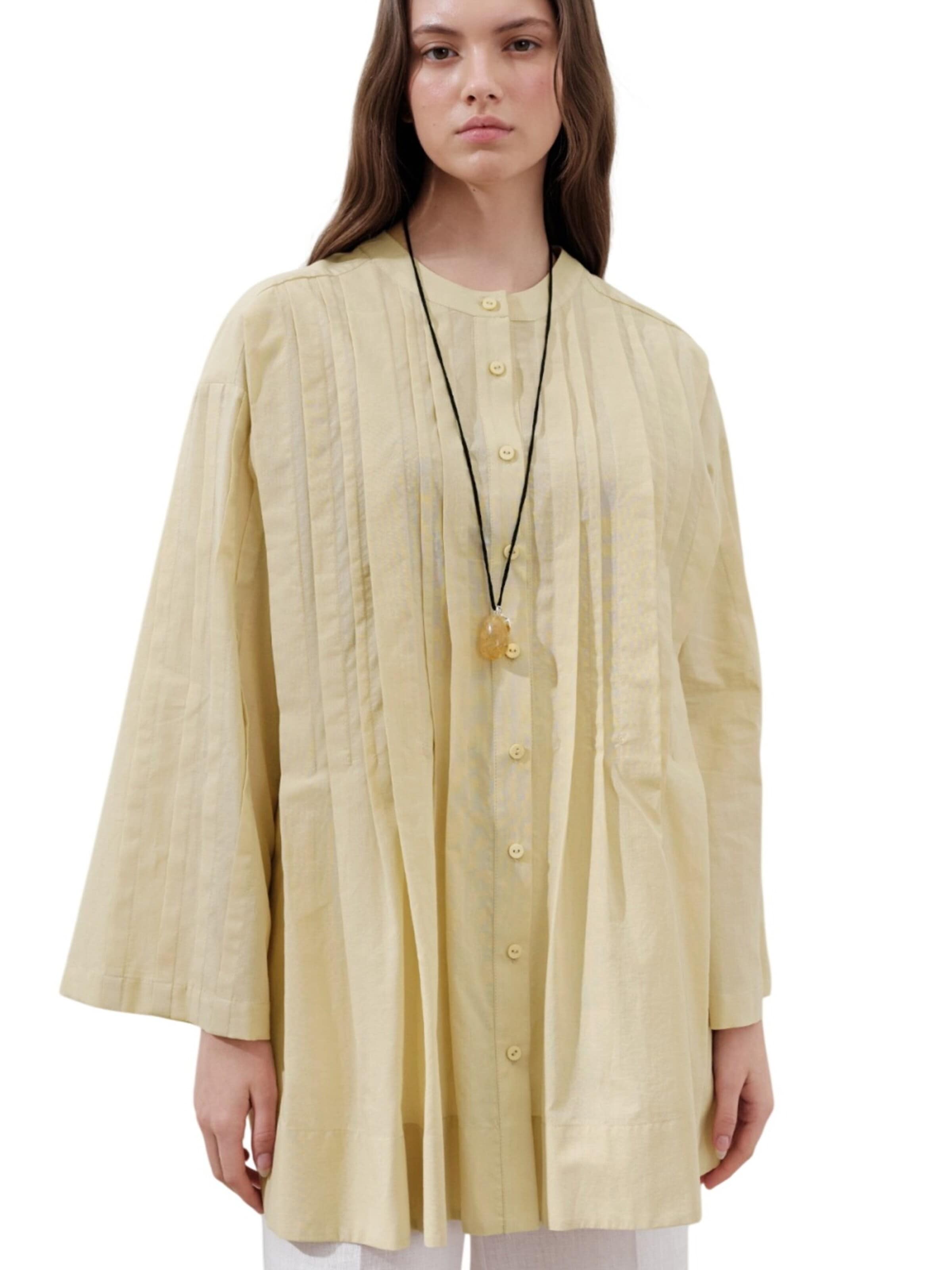 MANUKA Tuniek in Geel: voorkant