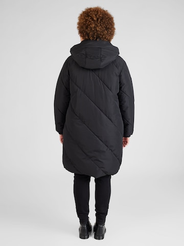 Vero Moda Curve Χειμερινό παλτό 'CELANORDORA' σε μαύρο