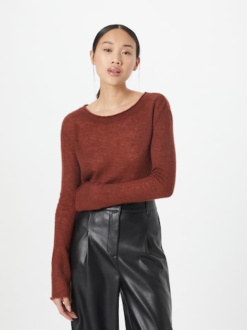 WEEKDAY Sweater 'Laura' in Red: front