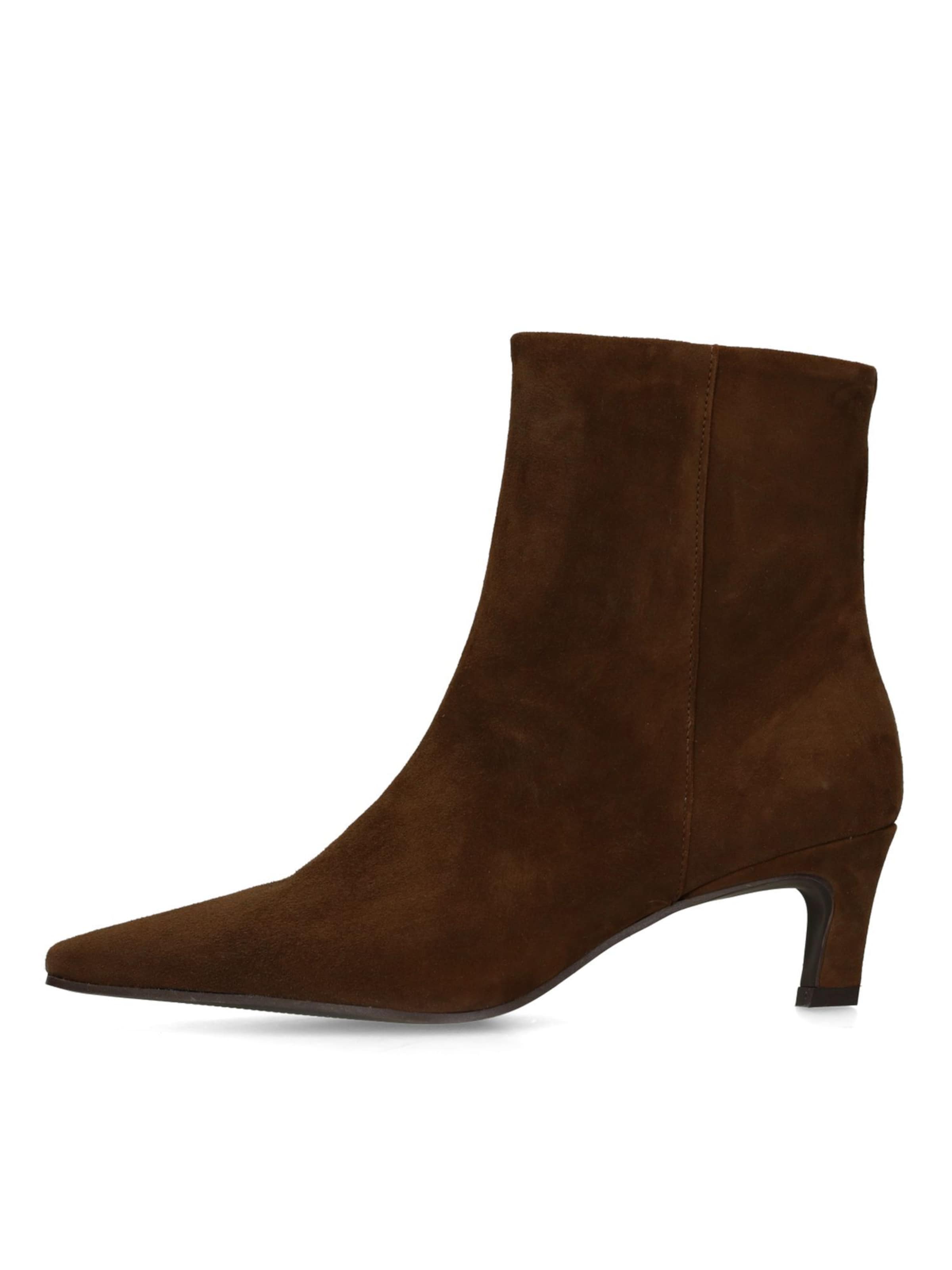 MANFIELD Stiefelette in Braun