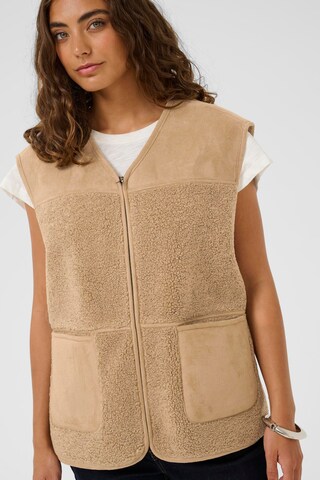 CULTURE Vest 'Benedicta' i beige