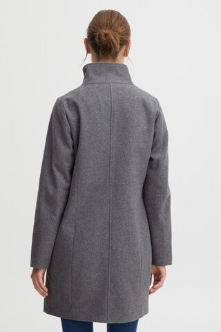 Oxmo Between-Seasons Coat 'Valerine' in Grey