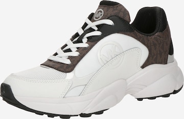 MICHAEL Michael Kors Matalavartiset tennarit 'SAMI' värissä ruskea: etupuoli