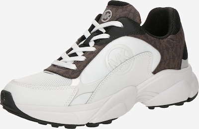Sneaker low 'SAMI' MICHAEL Michael Kors pe maro / ciocolatiu / negru / alb, Vizualizare produs