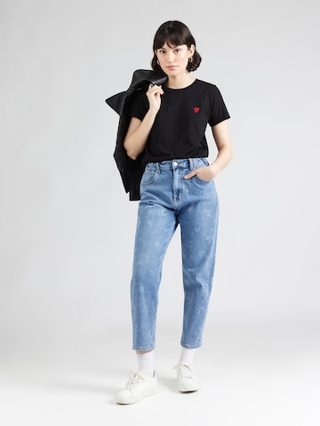 T-shirt 'Lo44ve' Hailys en noir