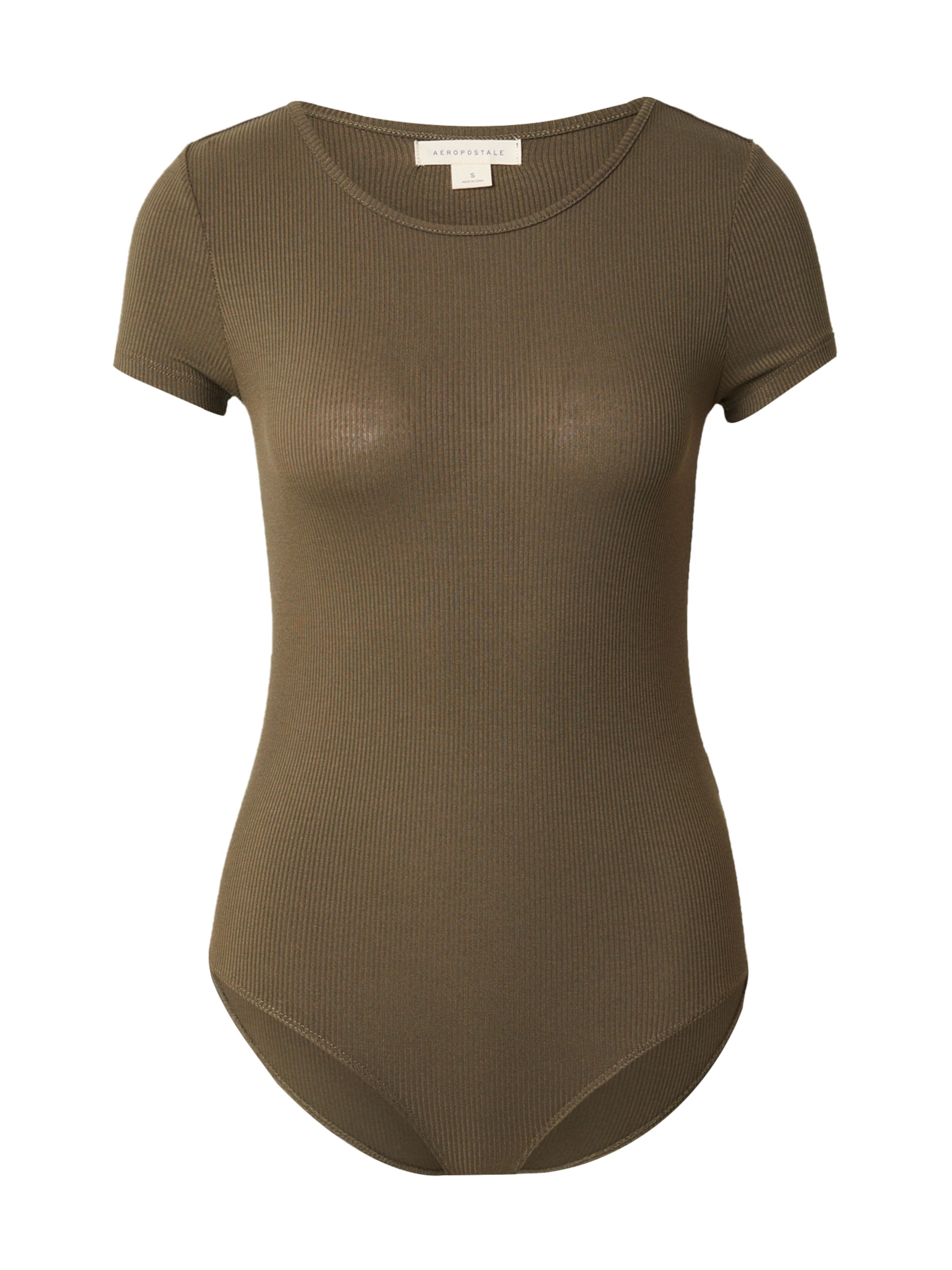 žalia AÉROPOSTALE Marškinėliai-glaustinukė: priekis