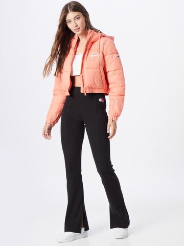 Veste mi-saison Tommy Jeans en orange