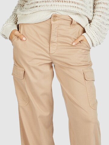 MARC AUREL Loosefit Cargohose in Braun