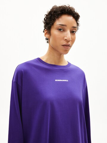 ARMEDANGELS Longsleeve FIETAA DIFFERENCE in Lila