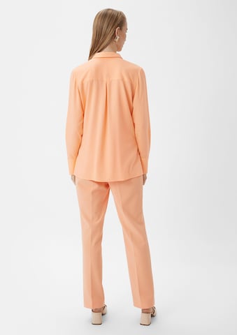 Camicia da donna di COMMA in arancione: dietro
