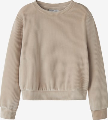 NAME IT Sweatshirt in Bruin: voorkant