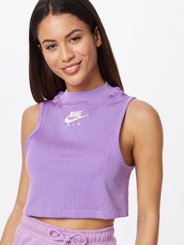 Haut Nike Sportswear en violet