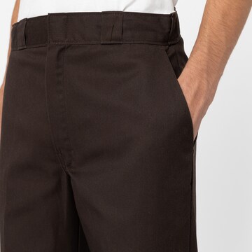 DICKIES Loosefit Παντελόνι με τσάκιση 'Double Knee' σε μαύρο