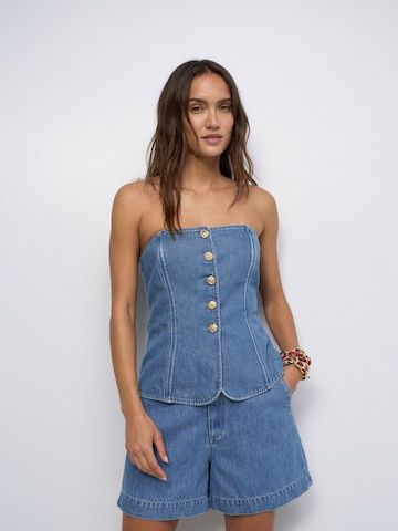 Salsa Jeans Top in Blue: front