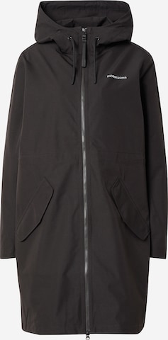 Manteau outdoor 'MARTA' Didriksons en noir : devant