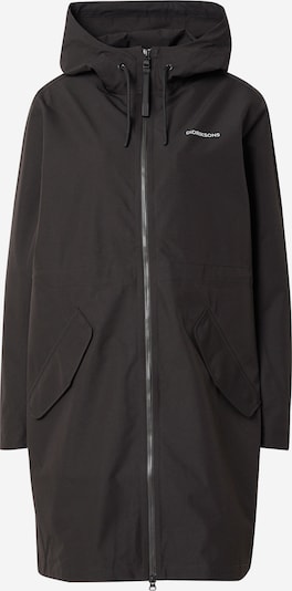 Didriksons Pitkä takki ulkoiluun 'MARTA' värissä musta, Tuotenäkymä