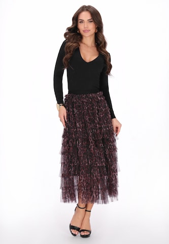 faina - Saia em mistura de cores