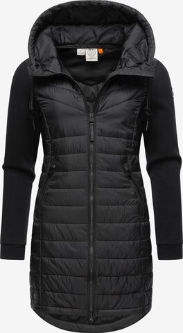 Manteau d’hiver 'Lucinda' Ragwear en noir